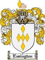 Easington coat of arms family crest download