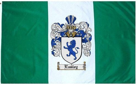 Easley family crest coat of arms flag