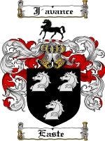 Easte coat of arms family crest download