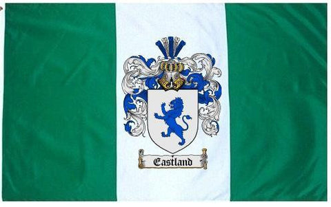 Eastland family crest coat of arms flag