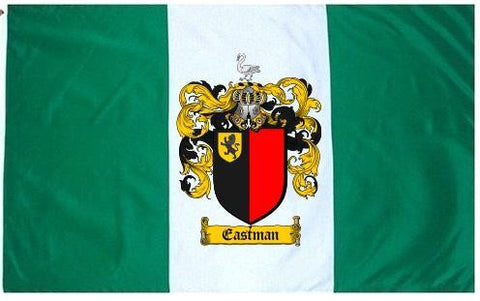 Eastman family crest coat of arms flag