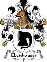 Ebenhauser coat of arms family crest download