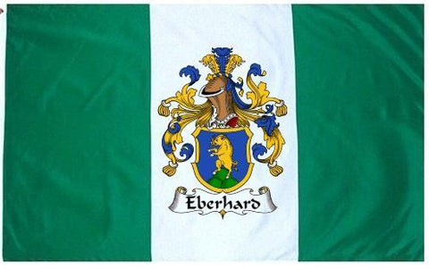Eberhard family crest coat of arms flag