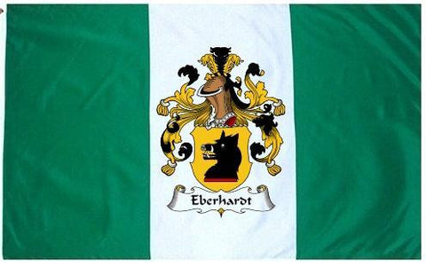 Eberhardt family crest coat of arms flag