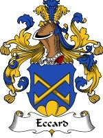 Eccard coat of arms family crest download