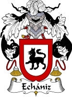 Echaniz coat of arms family crest download