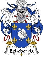 Echeberria coat of arms family crest download