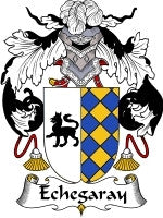 Echegaray coat of arms family crest download