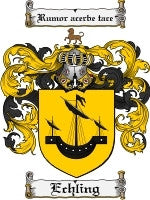 Echling coat of arms family crest download