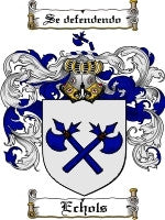 Echols coat of arms family crest download