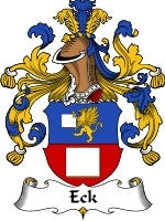 Eck coat of arms family crest download