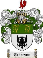 Eckerson coat of arms family crest download