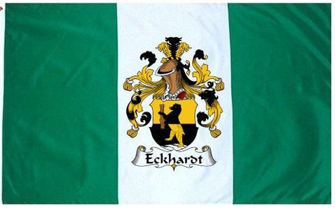 Eckhardt family crest coat of arms flag