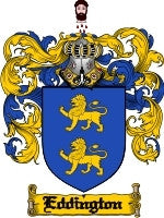 Eddington coat of arms family crest download