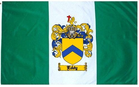 Eddy family crest coat of arms flag