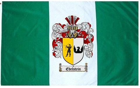 Edelstein family crest coat of arms flag