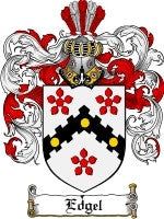 Edgel coat of arms family crest download