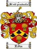 Edin coat of arms family crest download