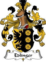 Edlinger coat of arms family crest download