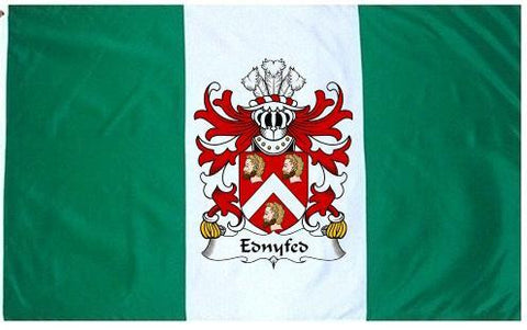 Ednyfed family crest coat of arms flag