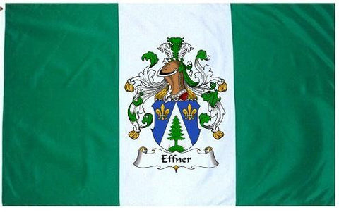 Effner family crest coat of arms flag