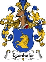 Egenhofer coat of arms family crest download