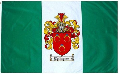 Eglington family crest coat of arms flag
