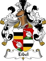 Eibel coat of arms family crest download