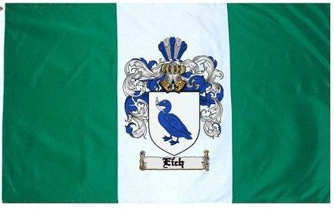 Eich family crest coat of arms flag