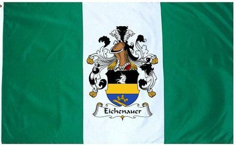 Eichenauer family crest coat of arms flag