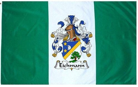 Eichmann family crest coat of arms flag