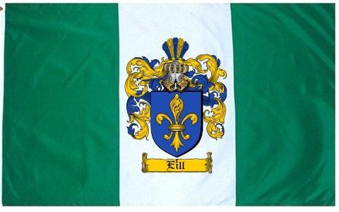 Eill family crest coat of arms flag