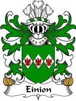 Einion coat of arms family crest download
