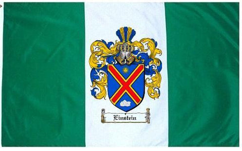 Einstein family crest coat of arms flag