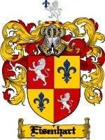Eisenhart coat of arms family crest download