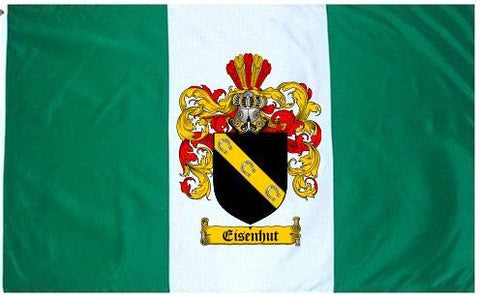 Eisenhut family crest coat of arms flag