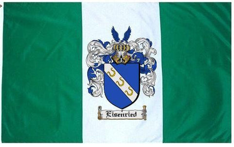 Eisenried family crest coat of arms flag