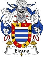 Elcano coat of arms family crest download