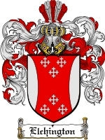 Elchington coat of arms family crest download