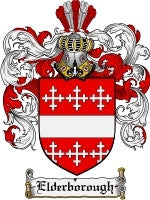 Elderborough coat of arms family crest download