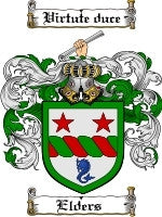 Elders coat of arms family crest download