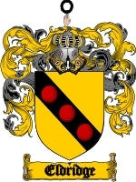 Eldridge coat of arms family crest download