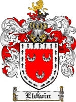 Eldwin coat of arms family crest download