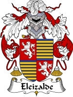 Eleizalde coat of arms family crest download