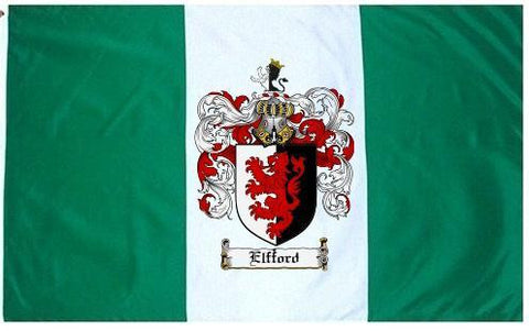 Elfford family crest coat of arms flag