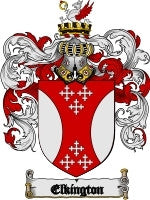 Elkington coat of arms family crest download