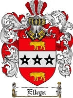 Elkyn coat of arms family crest download