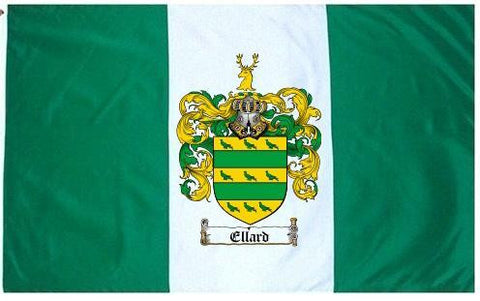 Ellard family crest coat of arms flag