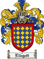 Ellegett coat of arms family crest download
