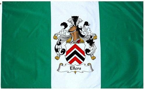 Ellers family crest coat of arms flag
